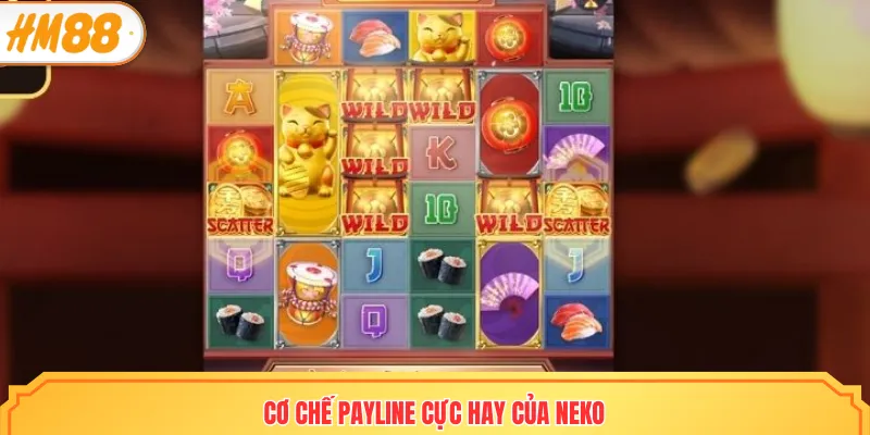 Cơ chế Payline cực hay của neko