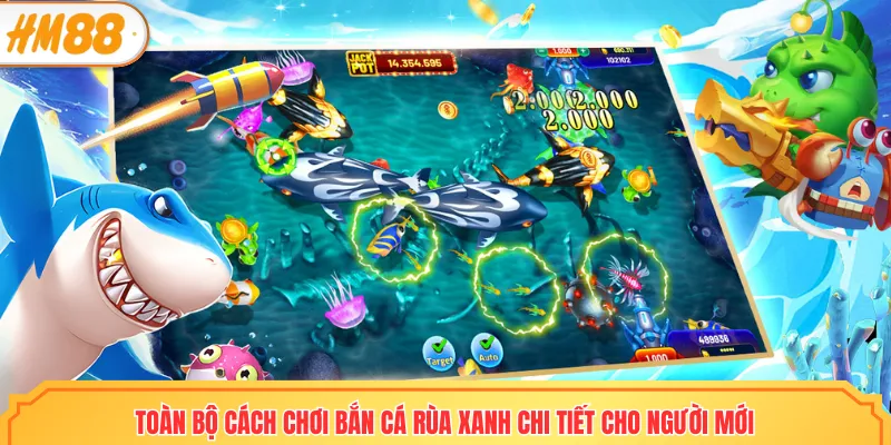 Nắm rõ luật bắn cá rùa xanh giúp kiếm xu thưởng cực dễ