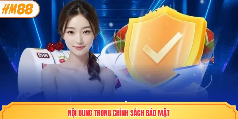 Nội dung trong chính sách bảo mật HM88